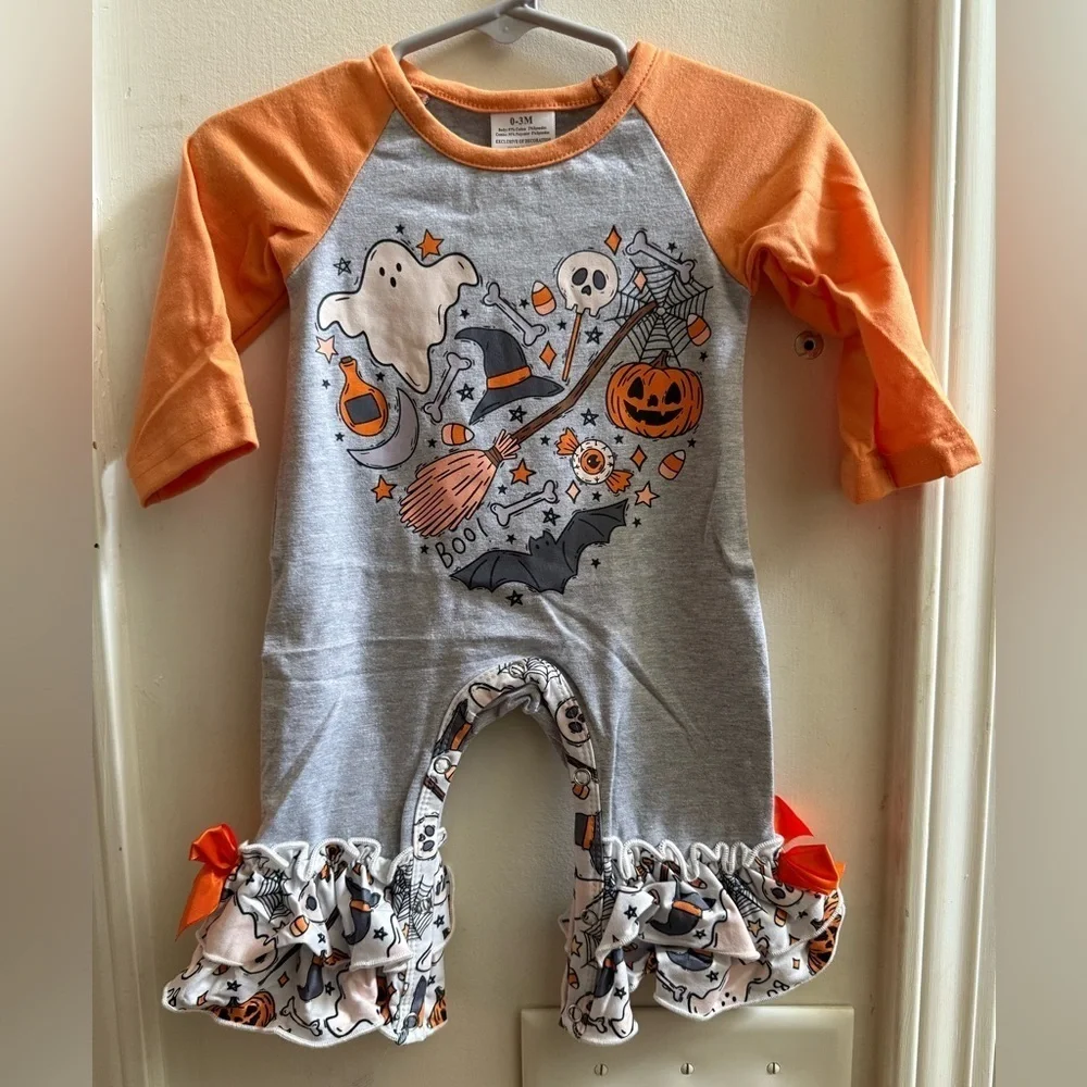 New Halloween Romper